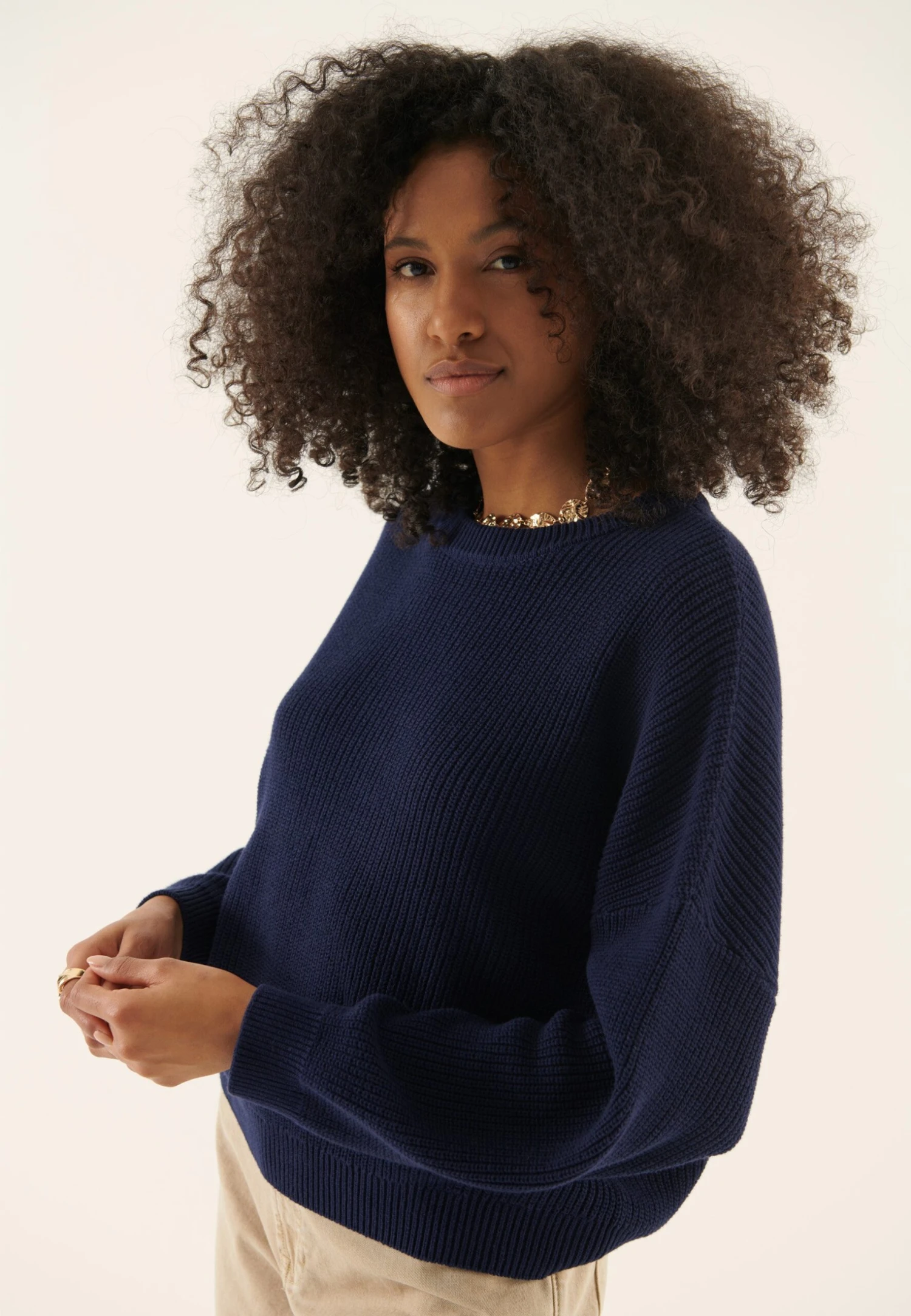 Anna Field OversizedMaglioneDark Blue Donna Maglieria AN621I0IV-K11 6 Anna Field OversizedMaglioneDark Blue Donna Maglieria AN621I0IV-K11 - immagine 4