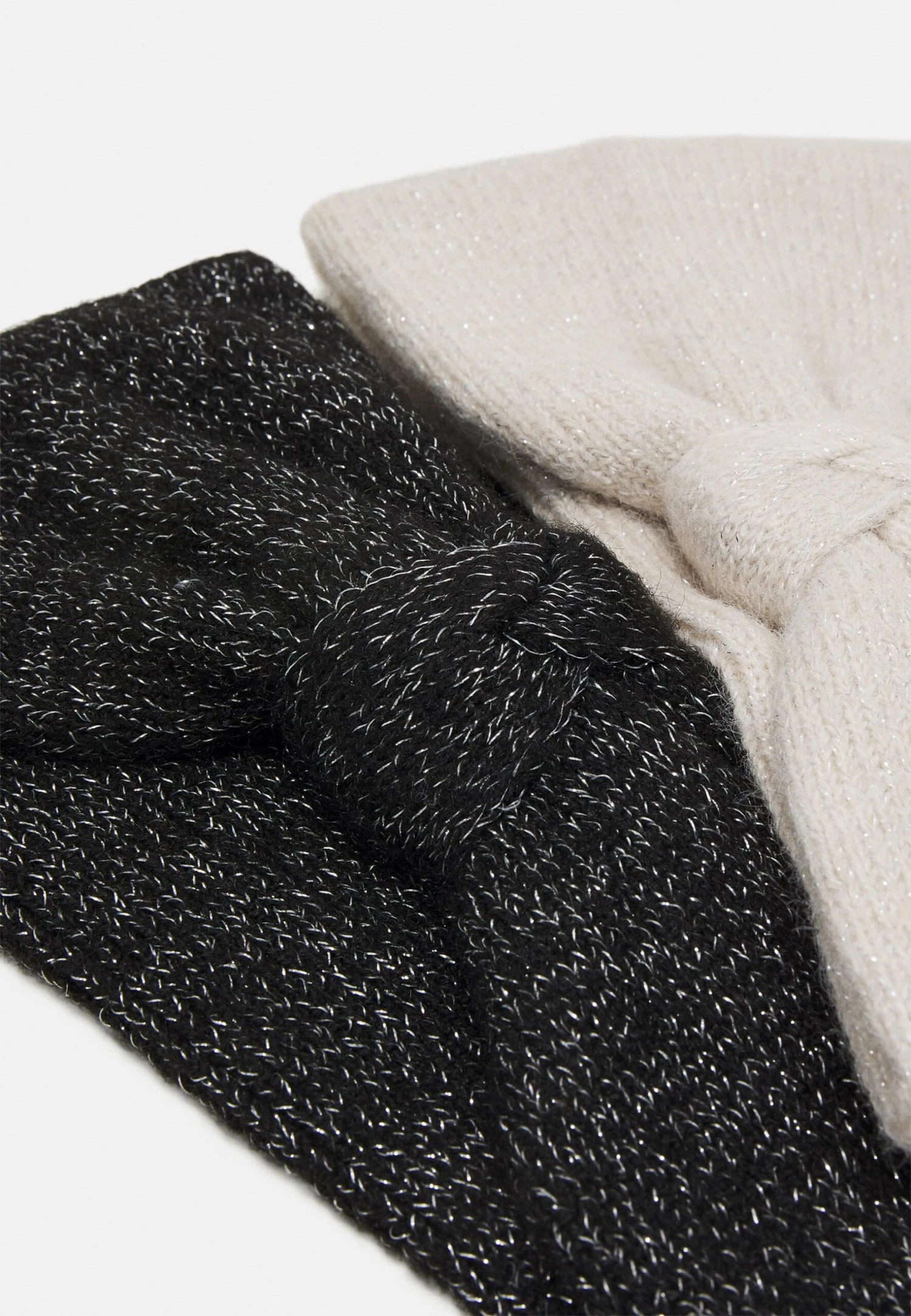 Anna Field 2 PackParaorecchieOff-White/Black Donna Cappelli E Foulard AN651B02Y-A11 5 Anna Field 2 PackParaorecchieOff-White/Black Donna Cappelli E Foulard AN651B02Y-A11 - immagine 3